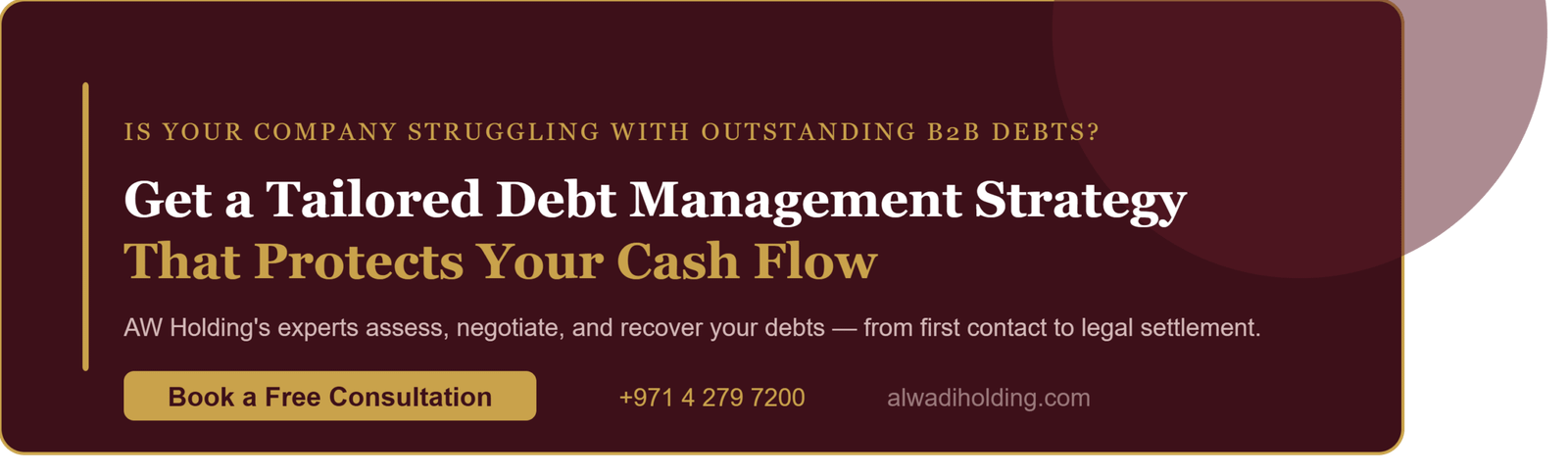 Debt management strategies for companies